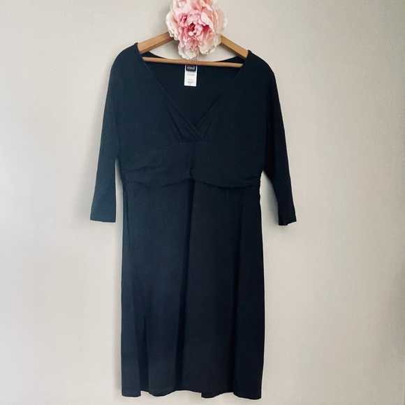 Patagonia Organic Cotton Margot Dress Black Extra Large XL - Picture 3 of 13